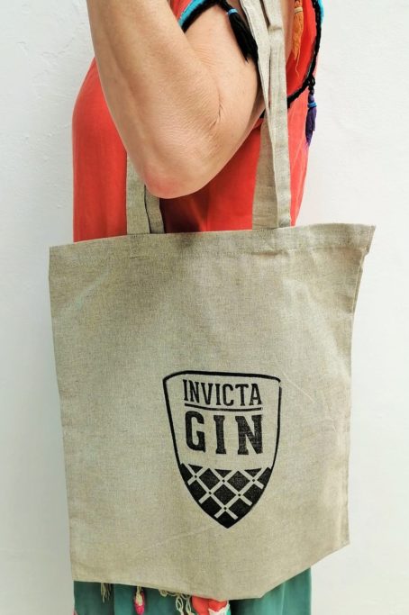 TOTE BAG - INVICTA GIN - STONE