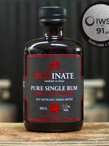 RUMINATE | PURE SINGLE RUM – RUBY CASK FINISH – ABV 46%