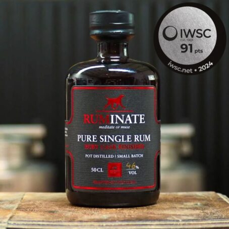 RUMINATE | PURE SINGLE RUM - RUBY CASK FINISH - ABV 46%